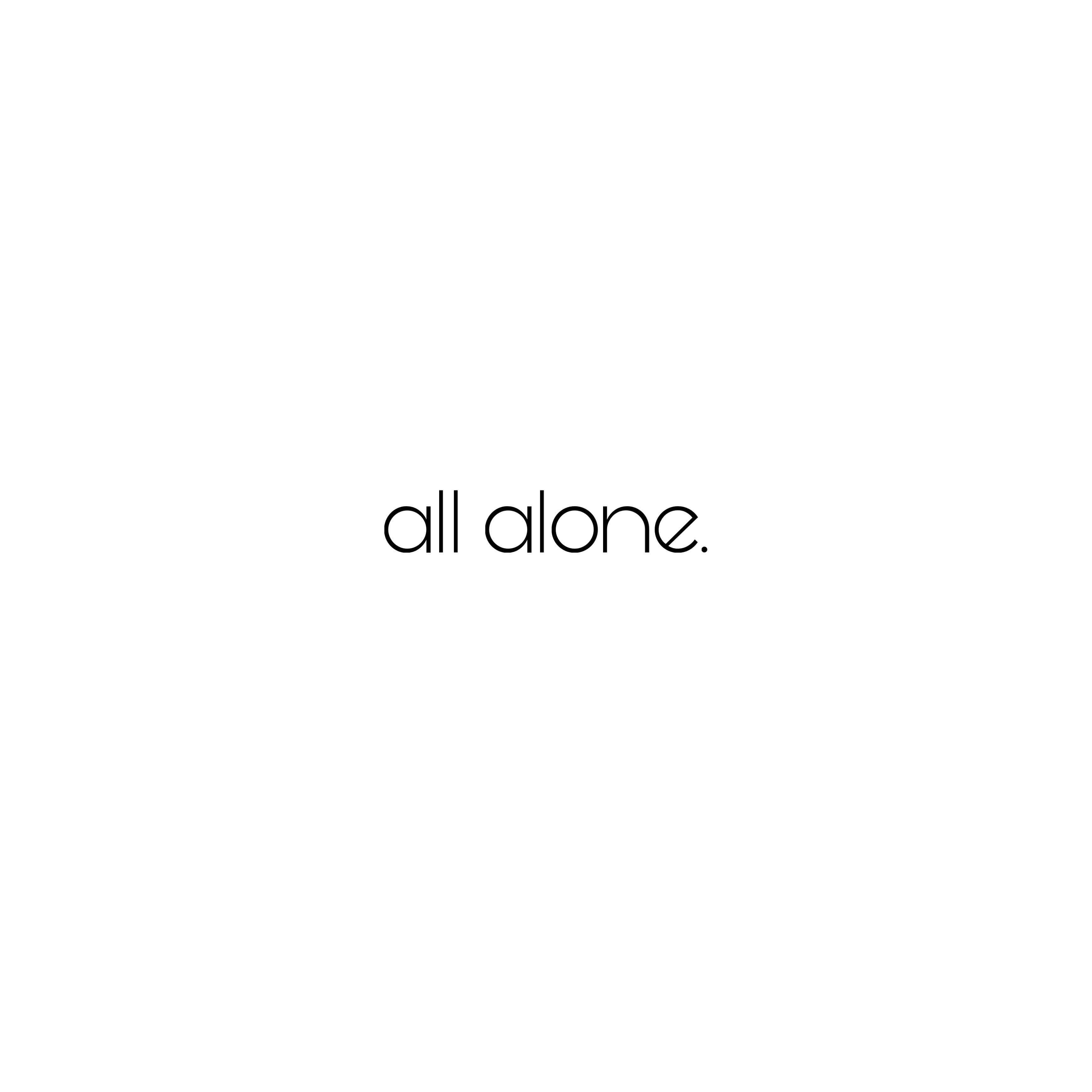 allalone cover